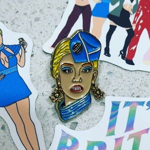 Britney Spears Toxic Enamel Pin